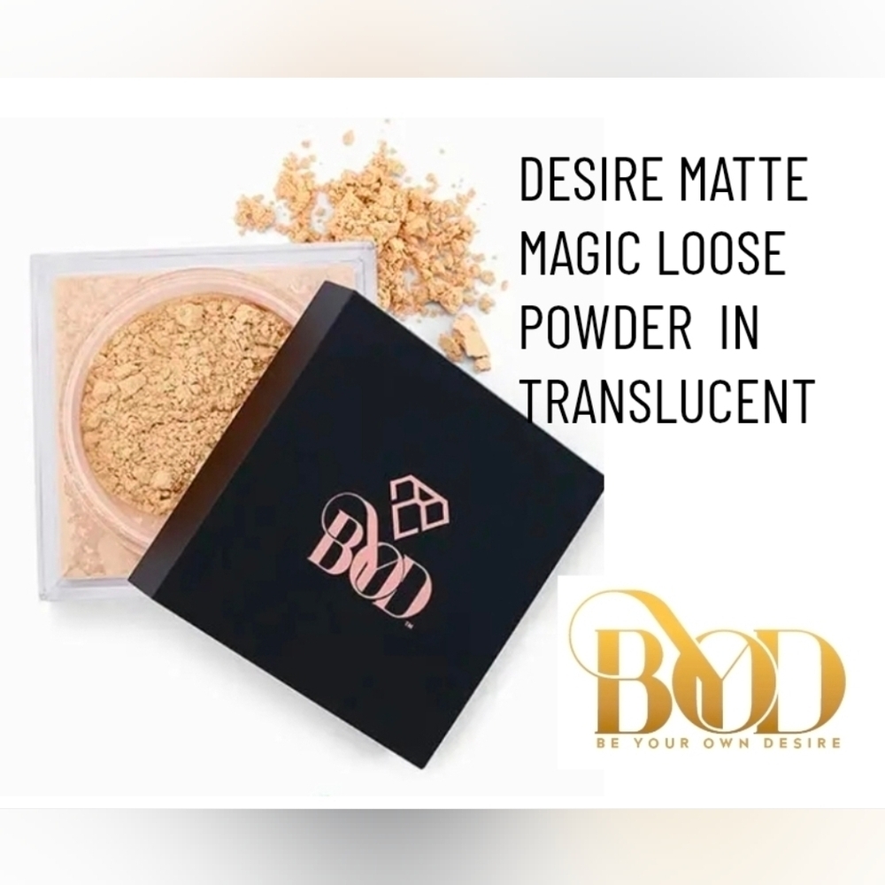 BYOD Be Your Own Desire Matte Magic Loose Powder In Translucent